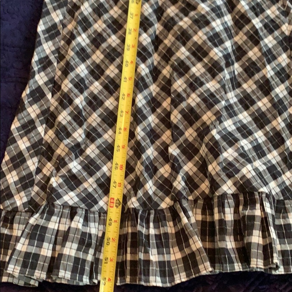 GANNI Seersucker Check Dress Gingham size 4, 8 ,10 - Picture 11 of 16